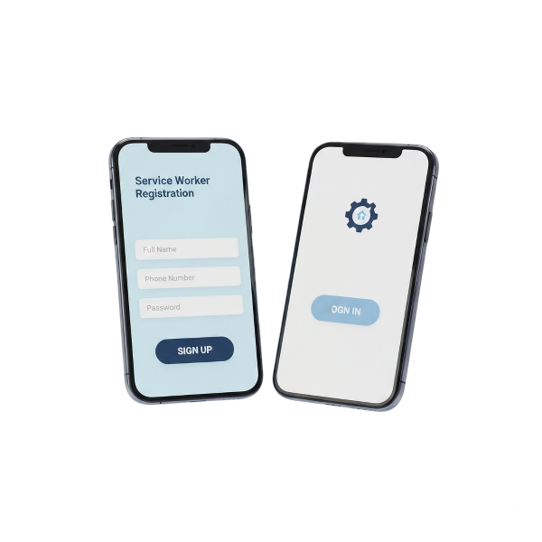 Provider app sign up